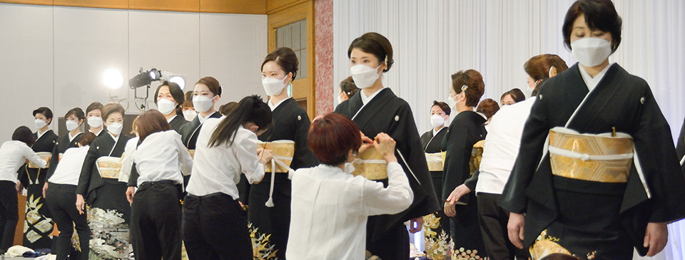 全婚コンテスト全国大会の競技風景